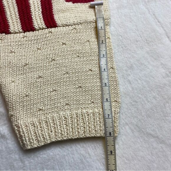 Marisa Christina Classics Vintage Hand Knit Short Sleeve Cardigan Sweater Size S - Picture 13 of 13